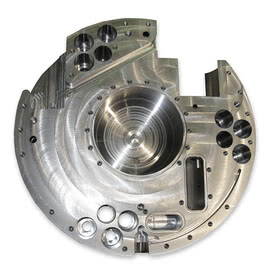 Mechanical engineering CNC machining of steel components