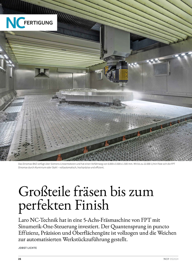 NC Fertigung Artikel Dinomax 2025