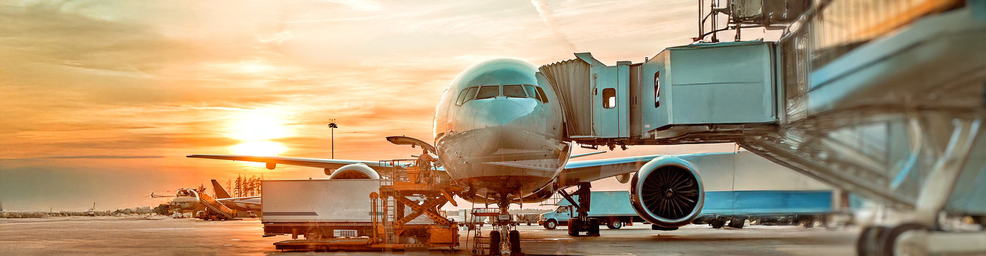 MGSE Flugzeug Abendstimmung