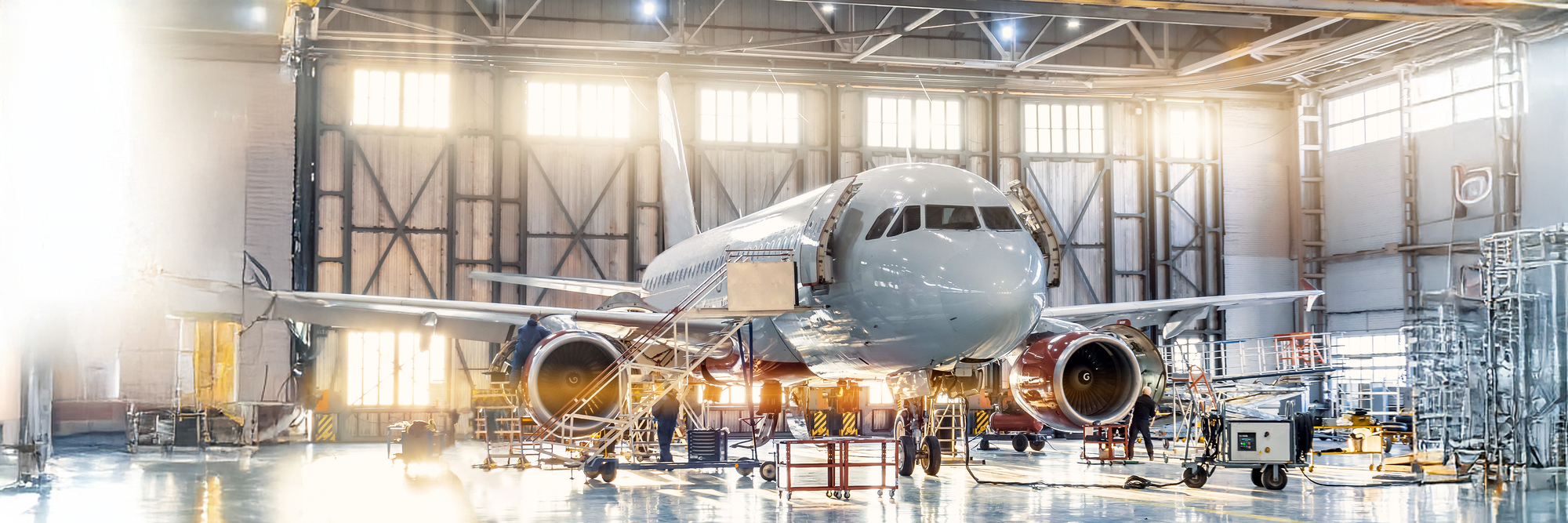 flugzeug inspektion wartung reparatur